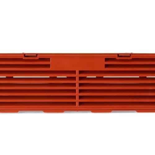 Buffalo Standard Anti-Flood Air Brick in terracotta finish with certified 4156 mm² true internal free area Front
