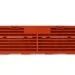 Buffalo Standard Anti-Flood Air Brick in terracotta finish with certified 4156 mm² true internal free area Front