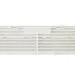 Kiwa Kitemarked Buffalo Standard Anti-Flood Air Brick white with certified 4156 mm² true internal free area