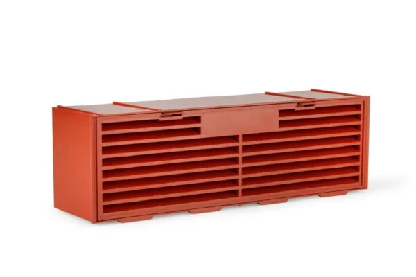 Buffalo Standard Anti-Flood Air Brick in terracotta finish with certified 4156 mm² true internal free area