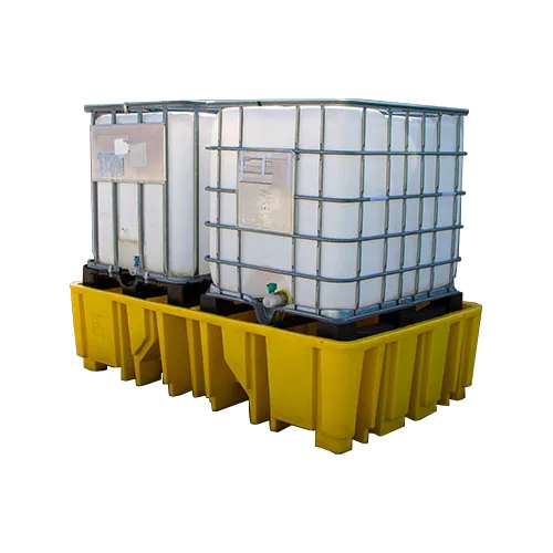 DOUBLE FREESTANDING IBC SPILL PALLET FL-205-203 DOUBLE FREESTANDING IBC SPILL PALLET FL-205-203