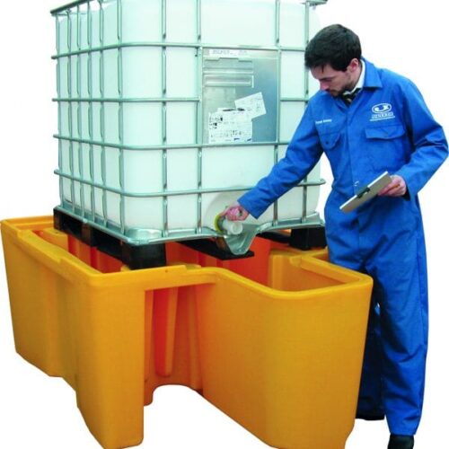 SINGLE IBC SPILL PALLET FL-205-201