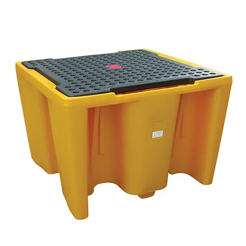 SINGLE IBC SPILL PALLET FL-205-202 with platform