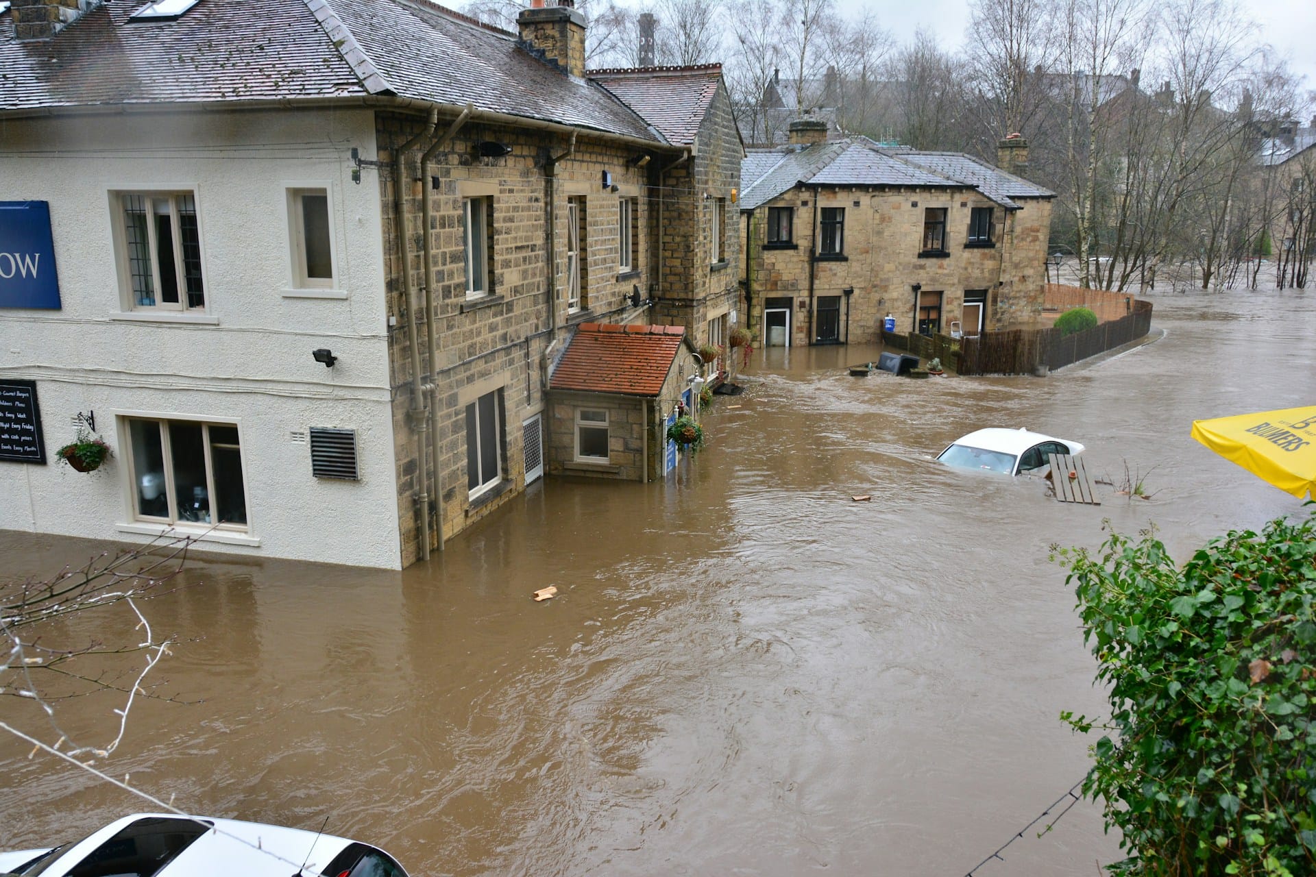 Flooding homes